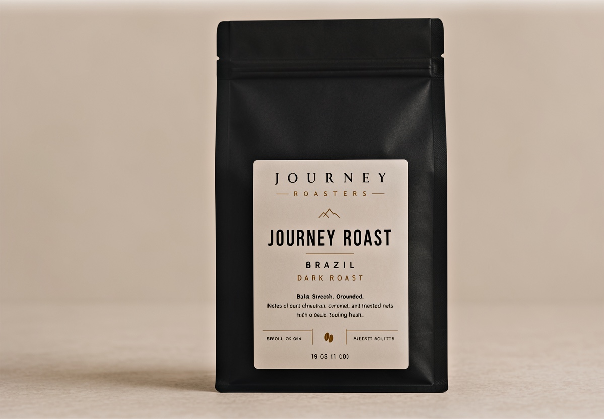 Journey Roast coffee bag